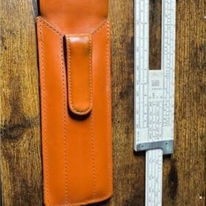 Vintage Slide Rule Set – 1945 Post SR-109 + 1960s Duplex w/ Cases